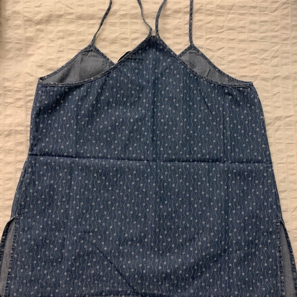 Calvin Klein Jeans Denim Spagetti Strap Top - Picture 2 of 3